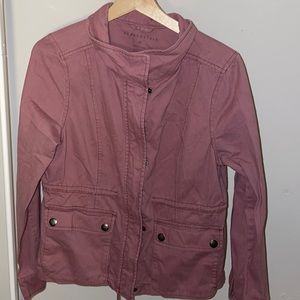 AEROPOSTALE Mauve Utility Jacket